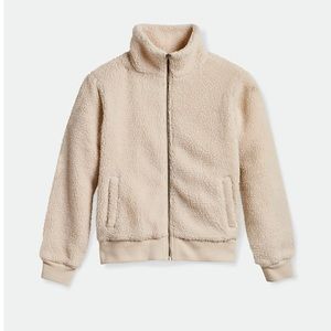 UTOPIA SHERPA BOMBER JACKET zip - new!